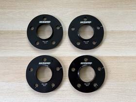 604-7006 034 Motorsport 10mm Wheel Spacers Set Of 4 - 5x112mm With 66.6mm Center Bore