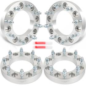 12432569 1autopowerstore 4 Pcs 14x1.5 1.5 Inch Wheel Spacers 8x200 For Ford F-350 Super Duty Ram 3500 Dually