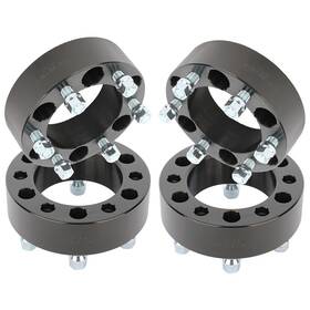 13103545 1autopowerstore 4 Pcs 2 Inch 6x5.5 Wheel Spacers 14x1.5 For 1999-2025 Chevy Silverado 1500 Sierra 15