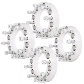 13103559 1autopowerstore 4 Pcs 1.5 Inch Wheel Spacers 8x6.5 For 2001-2010 Chevy Silverado 2500 3500 Hd