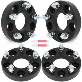 13103771 1autopowerstore 4 Pcs 12x1.5 Wheel Adapters 1 Inch 5x110 For 2005-2010 Chevrolet Cobalt