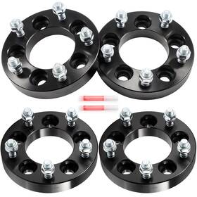 13103800 1autopowerstore 4pcs 1 Inch Wheel Adapters 5x114.3 To 5x127 For Ford Mustang Ranger Jeep