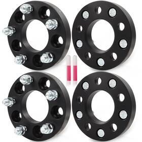 13103828 1autopowerstore 4 Pcs 5x114.3 1 Inch Wheel Adapters For Jeep Ford To Chevy Gmc 5 Lug
