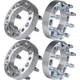 1autopowerstore 13103856 4p 8x6.5 1.5 Inch Wheel Spacers For 1988-1997 Ford F-250 F-350