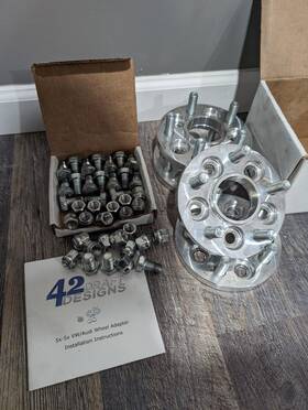 42-831-015-14 42 Draft Designs 5x100 To 5x112 Adapters 15mm -