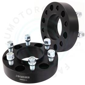 4umotor 10644300 For 2003-2014 Ford Expedition 2pcs 1.5 Inch Thick 6x135 14x2 Studs Wheel Spacers