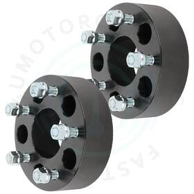 4umotor 10644317 2pcs Wheel Spacers 5lugs For 2003-2013 Chevrolet Corvette 01-2004 Gmc Sonoma