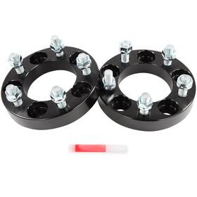 13640291 4umotor 2x 1 Inch Or 25mm 5x4.5 5x114.3 Wheel Spacers 1/2 X20 For 03-05 Lincoln Aviator