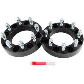 13640297 4umotor 2x 1.5 Inch 8x6.5 To 8x6.69 Wheel Adapters 14x1.5 For 03-05 Ford Excursion F-250