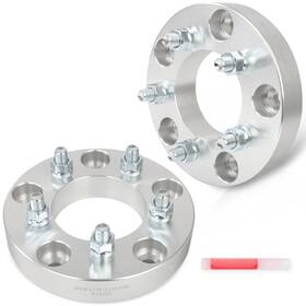 13640368 4umotor 1.25 Inch 5x5.5 To 5x4.5 Conversion Wheel Adapters For 1975-1996 Ford F150 Dodge Ram