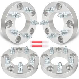 4umotor 13640389 1.25 Inch 5x5.5 To 5x4.5 Conversion Wheel Adapters For 1994-2001 Dodge Ram 1500 Kia