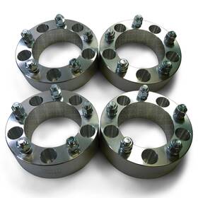 50 Caliber Racing Ds-5284a3-4-002 Four 5x5 127 Wheel Spacers 2 Inch Thick 1/2 Lug Fit Jeep Wrangler Jk Gmc C15 Jimmy