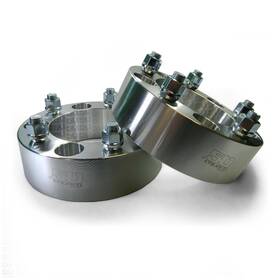 Utv-5284a3-2-001 50 Caliber Racing 2 - 5x5 127 Wheel Spacers Inch Thick 1/2 Lug Fit Lesabre Cadillac Chevy C10 -1