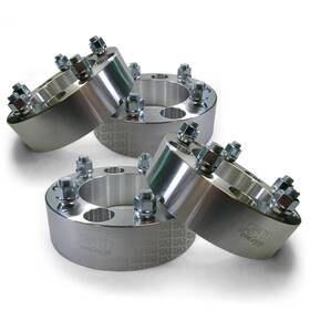 Utv-5284a3-4-002 50 Caliber Racing 4 - 5x5 127 Wheel Spacers 2 Inch Thick 1/2 Lug Fit Jeep Wrangler Jk Gmc C15 Pickup