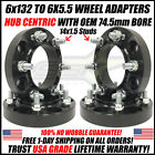 6132-6550 Set Group Usa To Wheel Adapters Hub Centric Inch Convert