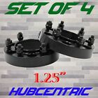 6550-6550h-b106.4 Pc Toyota Thick Black Hub Centric Wheel Spacers Adapters Or