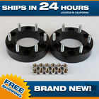 6554-hcl1-blk Wheelpartsonline Chevrolet Gmc Black Lug Hub Centric Wheel Spacers Adapters
