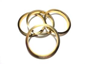 73-6656 Accessories Plus 4 Pc Set 73 Mm To 66.56 Metal Hub Centric Rings