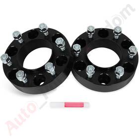 11634656 Apk 2 1.5 Inch Wheel Spacers 6x5.5 M12x1.5 For 2021-2023 Ford Bronco 2013-2023 Ranger
