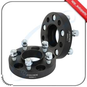 Ap826107-app App 2x 1 Inch Wheel Spacers 5x4.5 For Ford Mustang Explorer Ranger Lincoln 1/2 X20 70.5