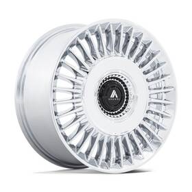 Ab040px22050145 Asanti Black Fits Tiara 22x10.5 Chrome Wheel With 5x108/5x114.3 Bolt Pattern