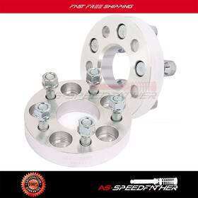 Ass115381-assp Asspeedfather 2x 1 Inch Wheel Spacers 5x100 For Subaru Impreza Forester Crosstrek Legacy 12x1.25