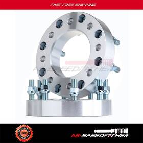 Ass115383-assp Asspeedfather 2x 1.5 Inch 8x6.5 To 8x180 Wheel Spacers 14x1.5 Adapter For 00-13 Gmc Yukon Xl 2500
