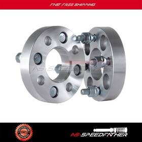 Ass115385-assp Asspeedfather 2x 1 Inch 25mm Thick 4x100 To Wheel Spacers 12x1.5 Fits 2004-2007 Scion Xb