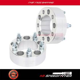 Ass119621-ass Asspeedfather 2x 2 Inch 5x4.5 5 Lugs 12x1.5 Studs Wheel Spacer Fits Ford Fusion Honda Civic Accord
