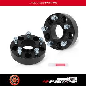 Ass127792-as Asspeedfather Pair 1.5 Inch Wheel Spacers 5x4.75 For Chevrolet Camaro Corvette Blazer Gmc Sonoma