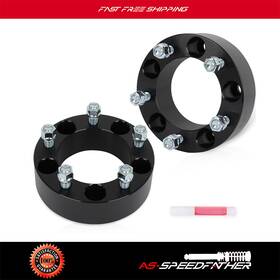 Ass127794-as Asspeedfather 2x Thick 2 Inch 5x5.5 5lugs 14x1.5 Studs Wheel Spacers Fits Ram 1500 Classic 19-22