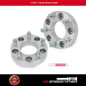 Asspeedfather Ass127814-as 2x 1.5 Inch 5x135 To 5x5.5 Wheel Adapters 14x2 For 2000-2003 Ford Expedition F-150