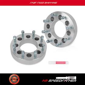 Ass127818-as Asspeedfather 2x Thick 2 Inch 8x170 To 8x200 8lugs 14x1.5 Studs Wheel Spacers For Ford F-250 F-350