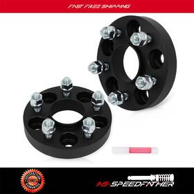 Ass127826-as Asspeedfather 2 Pcs 1 Inch 5x108 Wheel Spacers Fits Ford Escape Focus Freestar Taurus Volvo C30