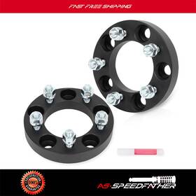 Ass127835-as Asspeedfather 2x 1 Inch 5x4.75 To 5x4.5 Wheel Spacers For Chevrolet Blazer S10 Gmc Sonoma