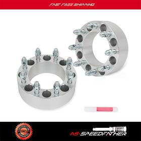 Ass127840-as Asspeedfather For Dodge Ram 2500 3500 8x6.5 2 Wheel Spacers 2.5 Inch Thick 9/16 X18 126 Cb