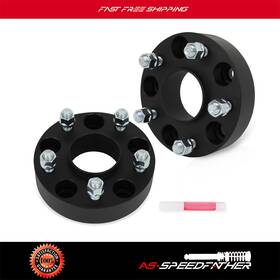 Ass127890-as Asspeedfather 2x 1.5 Inch 5x5 Wheel Spacers For Jeep Grand Cherokee Wrangler Dodge Durango 14x1.5