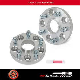 Ass127894-as Asspeedfather 2x 1 Inch 5x120 Wheel Spacers 14x1.5 For 1994-2001 Dodge Ram 1500 D150 1990-1993
