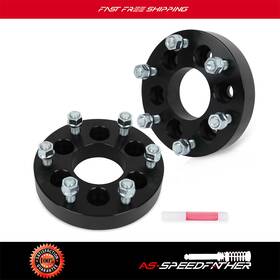 Ass127903-as Asspeedfather 2x Thick 1.25 Inch 6x4.5 To 6x5.5 6lugs 1/2 Studs Wheel Spacers Fits Dodge Viper