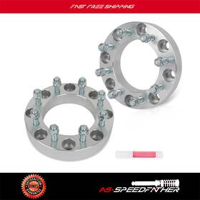 Ass127906-as Asspeedfather 2x 1.5 Inch 8x180 To 8x6.5 Wheel Spacers 14x1.5 For Chevrolet Silverado 2500 3500 Hd