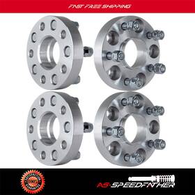 Ass819556-as Asspeedfather 4 5x4.5 Wheel Spacers 1 Inch For Honda Civic Accord Cr-v Acura Tl Rdx Pilot Tlx