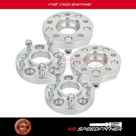 Asspeedfather Ass826125-as 4x 1 Inch 5x4.5 5 Lugs 14x1.5 Studs Wheel Spacers Fits Dodge Challenger Chrysler