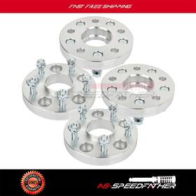 Ass826135-as Asspeedfather 4x 1 Inch Thick 5x4.75 5 Lugs 14x1.5 Studs Wheel Spacers Fits Chevrolet Camaro Buick