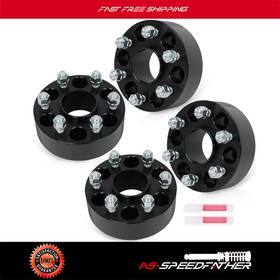 Ass842273-as Asspeedfather 4x Pcs Thick 2 Inch 6x120 6lugs 14x1.5 Studs Wheel Spacers Fits Chevrolet Colorado