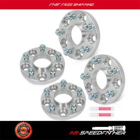 Ass842274-as Asspeedfather 4x Thick 20mm 5x4.5 5lugs 12x1.25 Studs Wheel Spacers Fits Infiniti Ex35 08-12