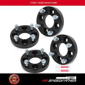 Ass842287-as Asspeedfather 4x Thick 1 Inch 4x100 To 4x4.54lugs 12x1.5 Studs Wheel Spacers Fits Hyundai Accent