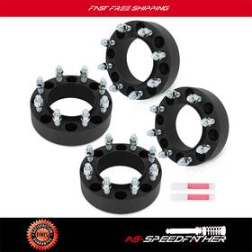 Ass842336-as Asspeedfather For Ford F-250 Super Duty 8x170 4 Hubcentric Wheel Spacers 2 Inch 14x1.5 124.9 Cb