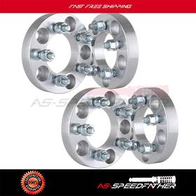 Asspeedfather Chevrolet-5x4.5 5x100-wheel 4pc 1 Inch 25mm 5x4.5 To 5x100 Wheel Spacers Adapter Fits 1985-1995 Chrysler Lebaron
