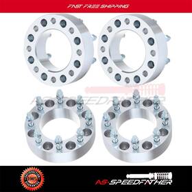 Chevrolet-8x6.5-wheel Asspeedfather For Chevrolet C2500 C3500 K2500 K3500 8x6.5 4 Wheel Spacers 2 Inch 14x1.5 117 Cb