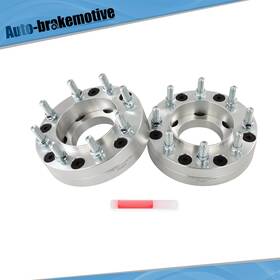 Auto-brakemotive Br129953v01 2x 2 Inch 6x135 To 8x170 Wheel Adapters For 2015-24 2025 Ford F150 Lincoln Navigator